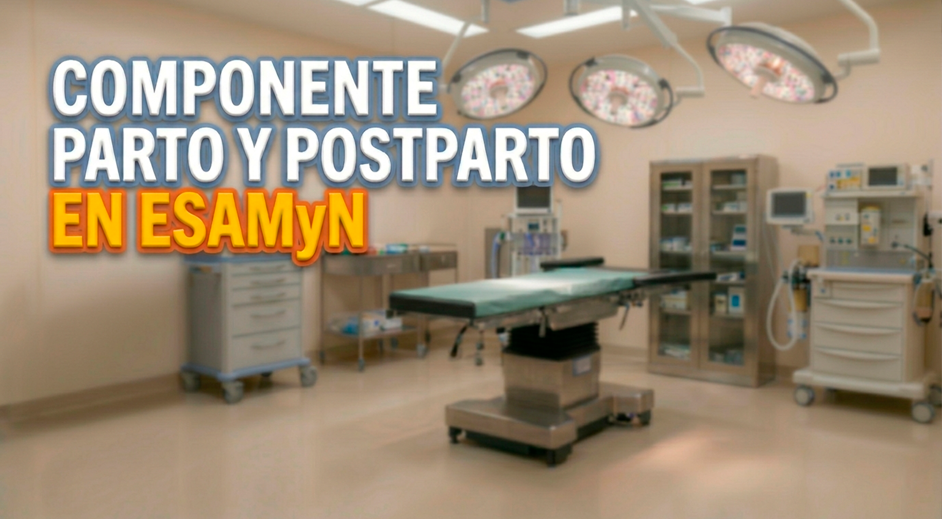 Componente parto y posparto en ESAMyN