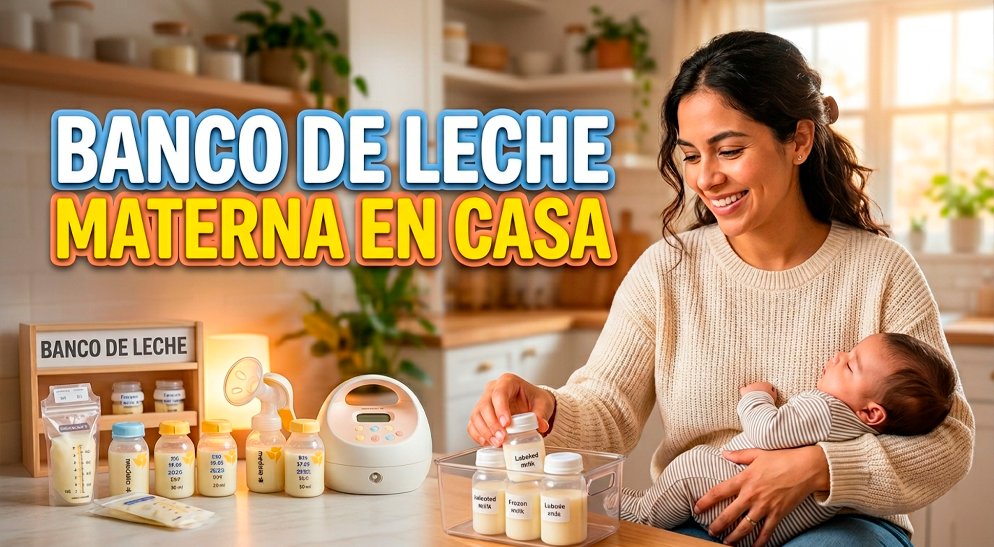 Banco de leche materna en casa